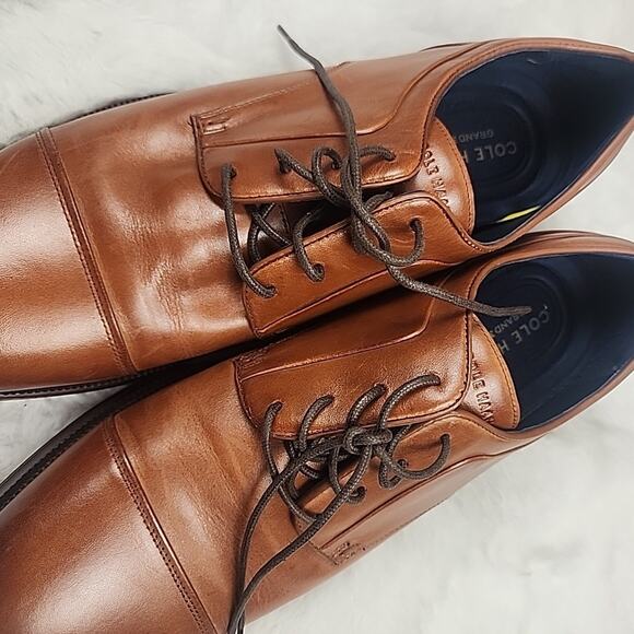 Cole Haan Grand 360 Men\'s 13 W Brown Benton Cap Toe Oxford Shoes main image 4